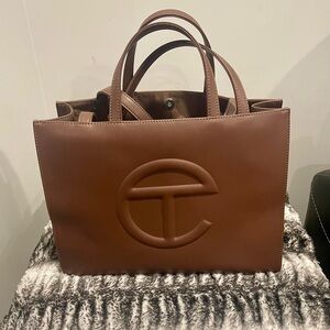 Telfar Rich Brown Tote Bag